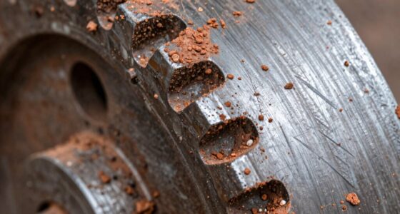 abrasives damage gear surfaces
