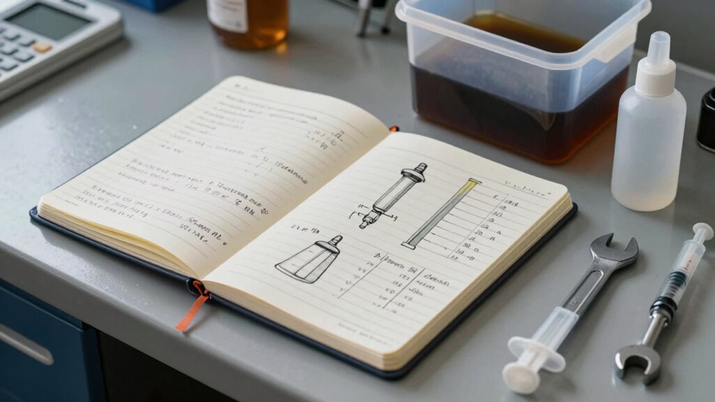 accurate fluid change documentation