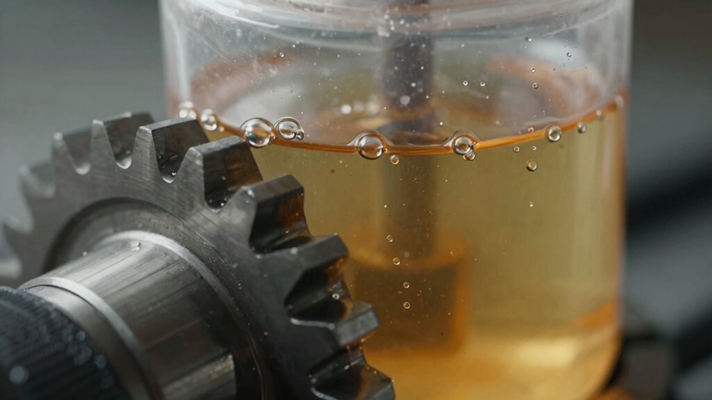 air entrapment in gear oil