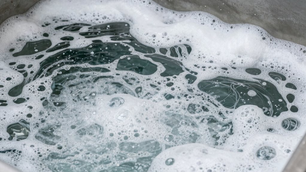 assess foam aeration chemistry