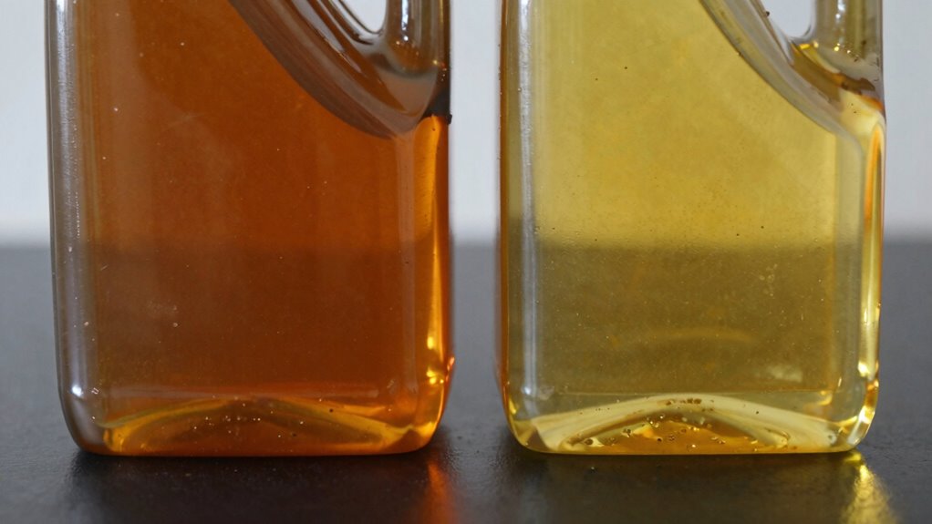 assess oil compatibility and viscosity