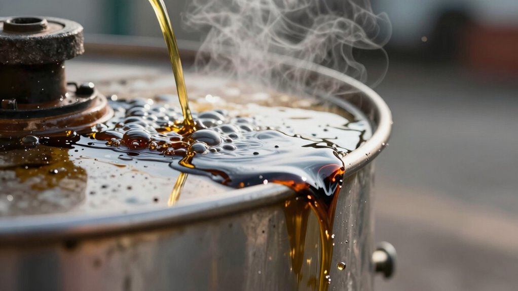 avoid overfilling oil tanks