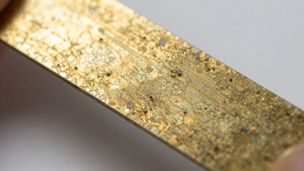 brass metal wear indicators