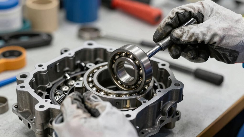 careful bearing removal techniques