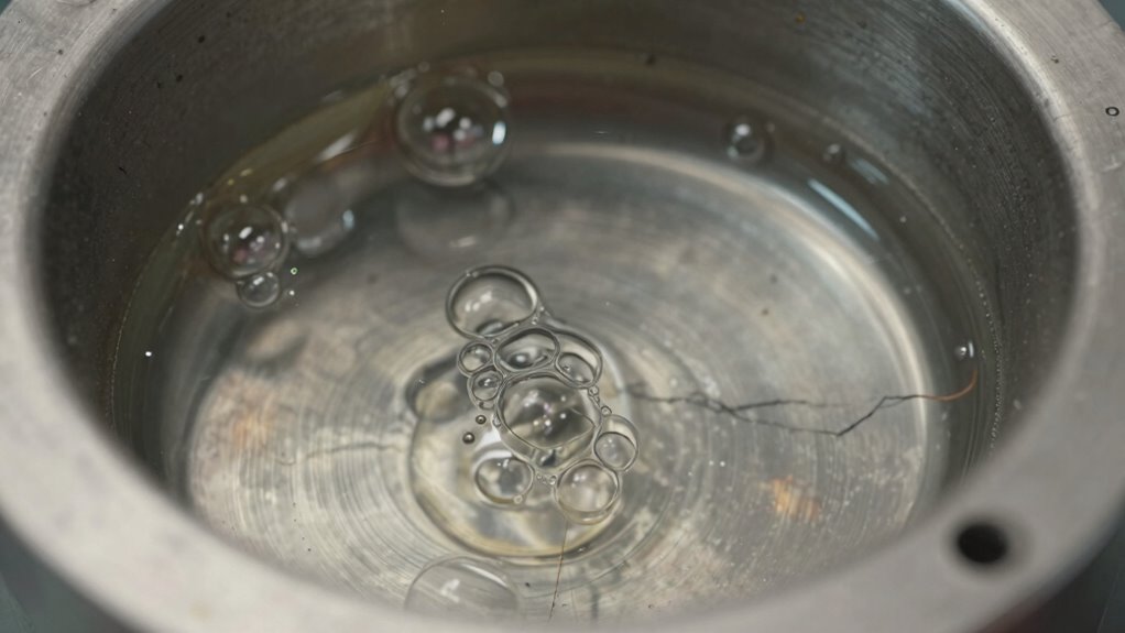 cavitation noise in lubrication