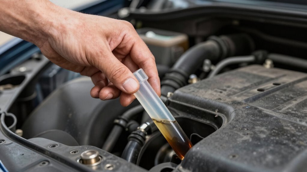 check fluid level and condition