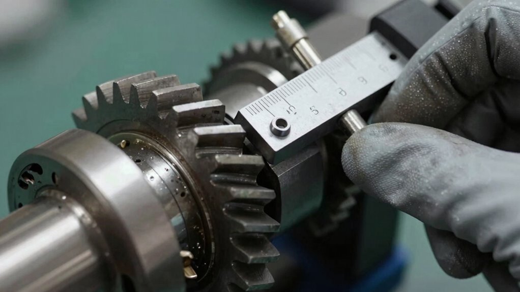 check gear alignment properly