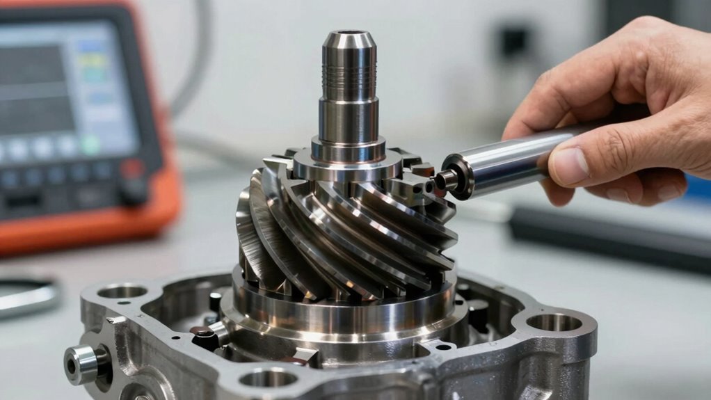 check gear contact patterns