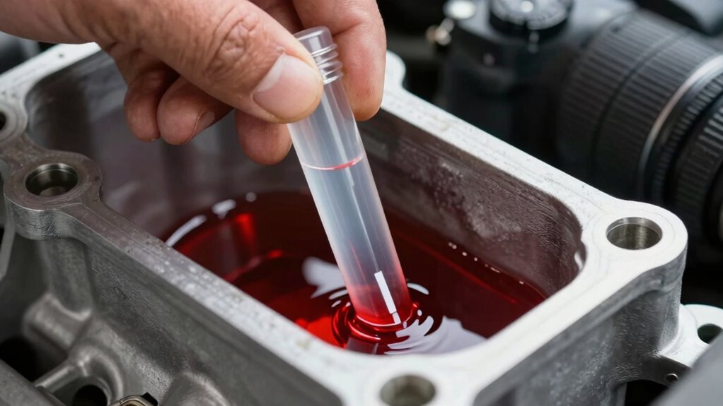 check transmission fluid level