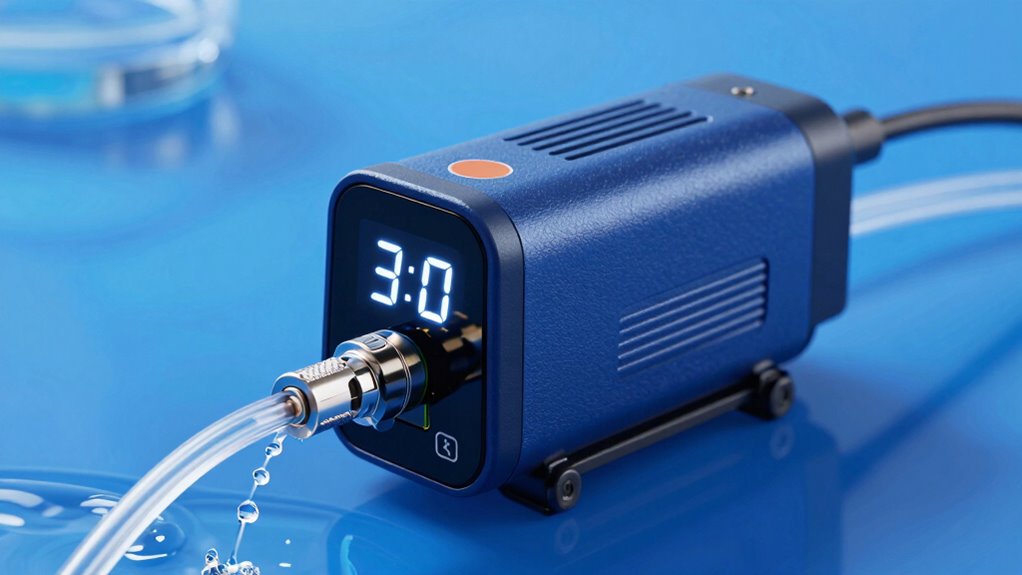 choose appropriate pump flow