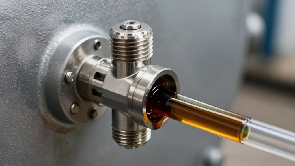 choose right sampling port