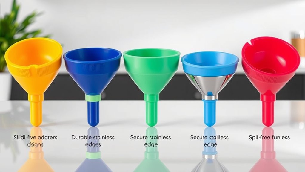 choosing durable organized funnels