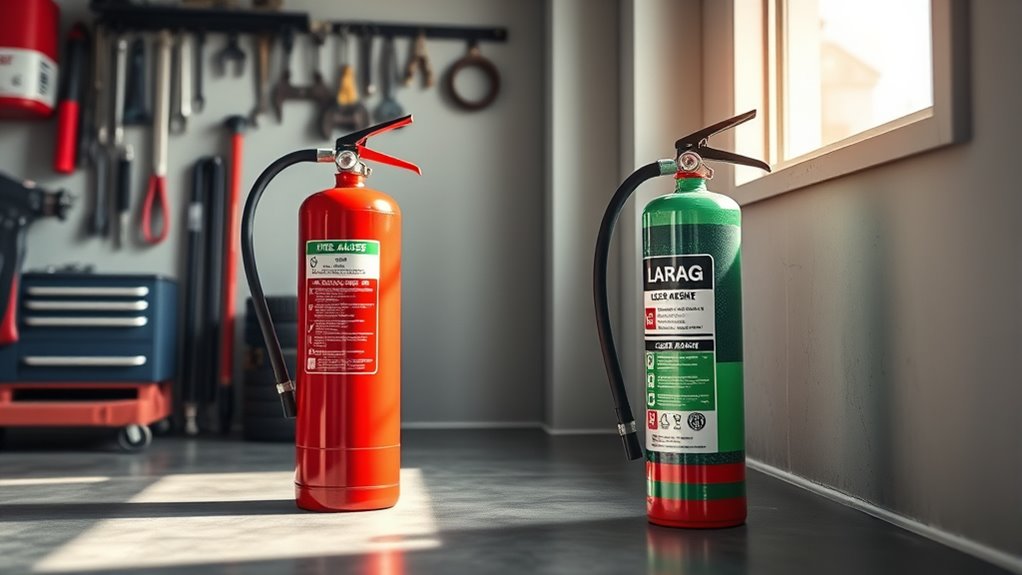 choosing effective garage fire extinguisher