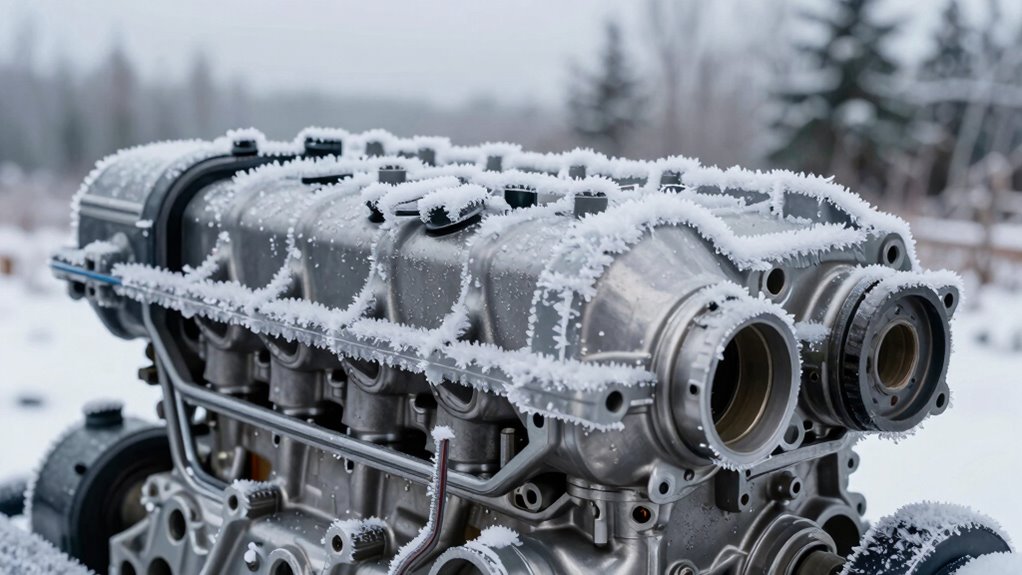 cold weather thickens oil