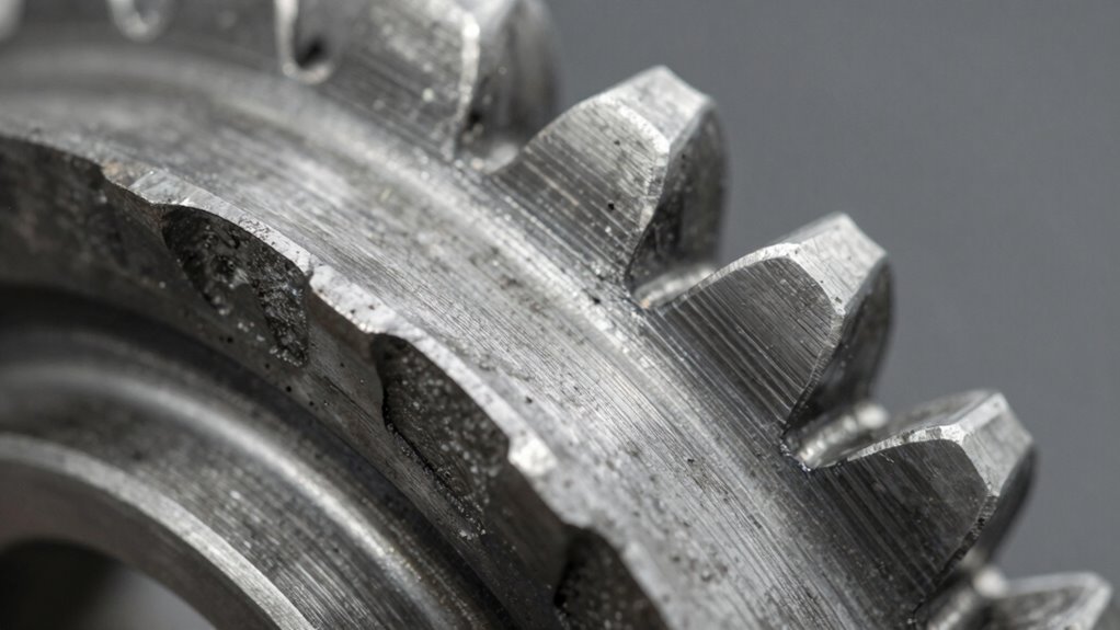 contact pattern indicates pinion depth