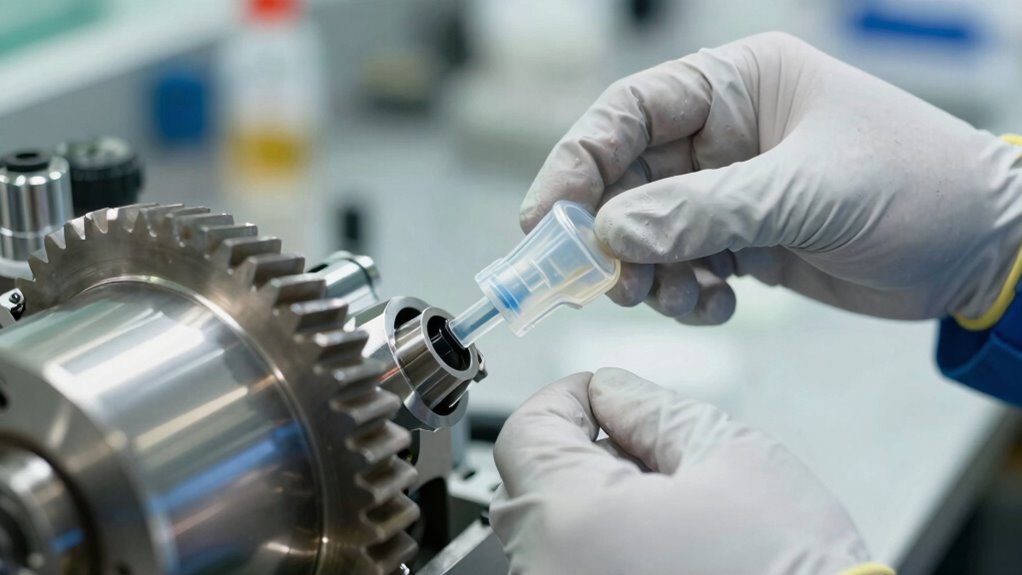 contamination free gear oil sampling