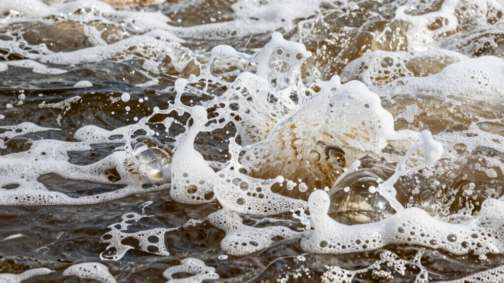 control foam through agitation