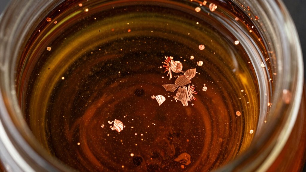 copper level indicates wear