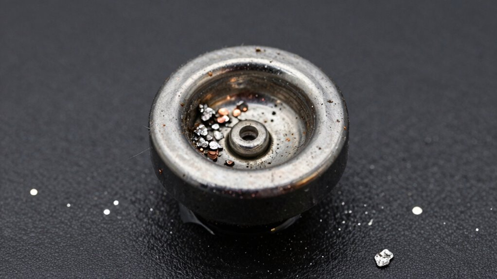 debris analysis for maintenance