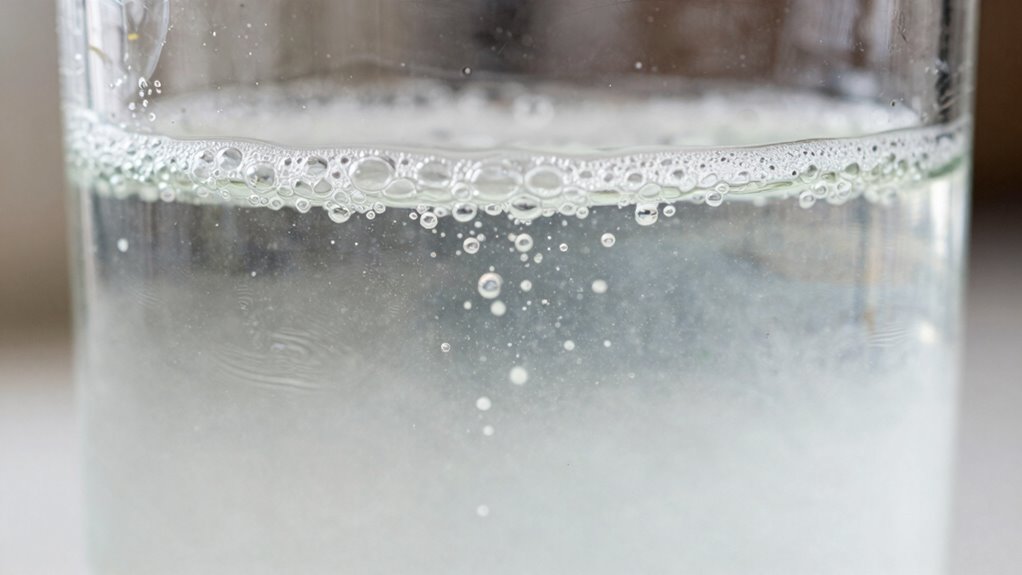 detecting air in drain sample