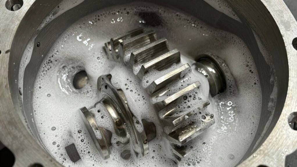 detecting gearbox foaming methods