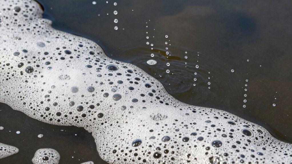 diagnose foam versus aeration