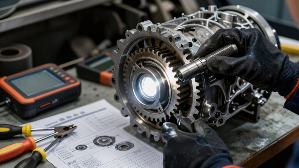 diagnose gear whine thoroughly