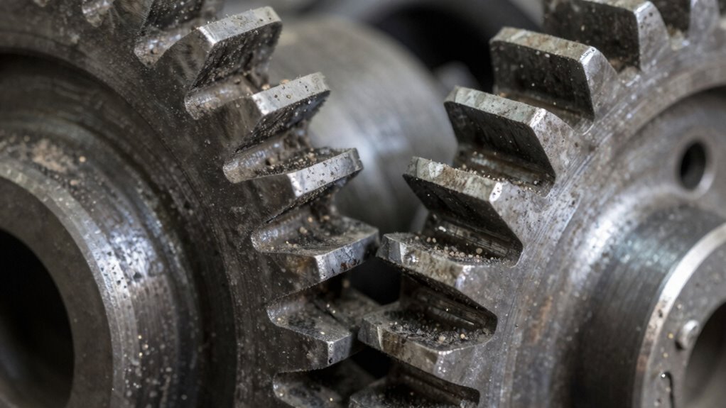 dirt causes silent gear damage