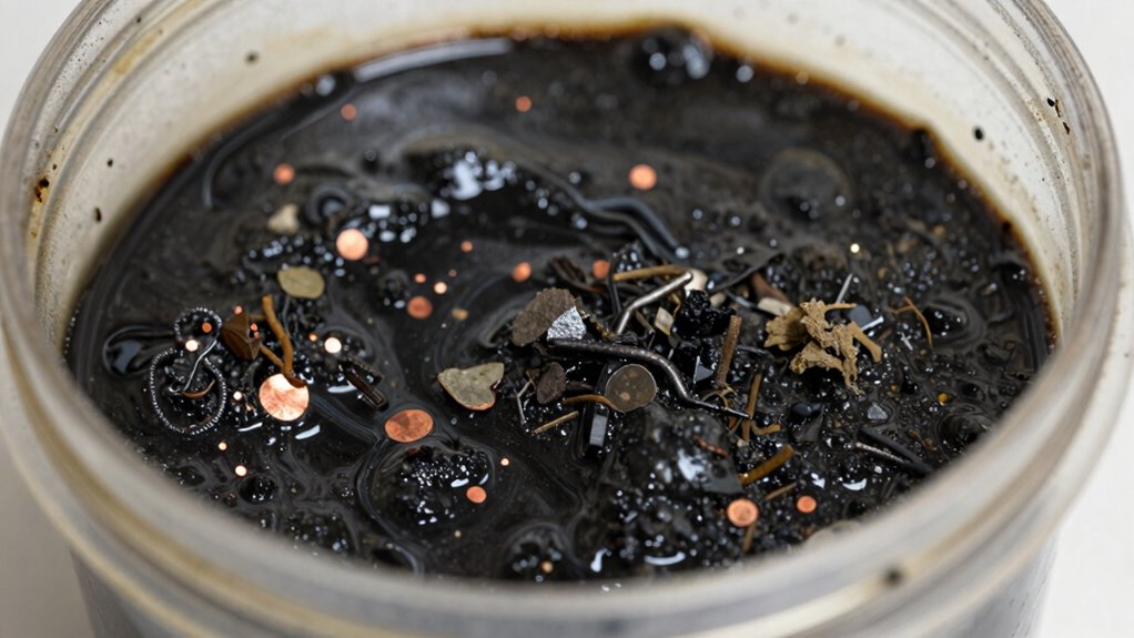 drain plug debris inspection