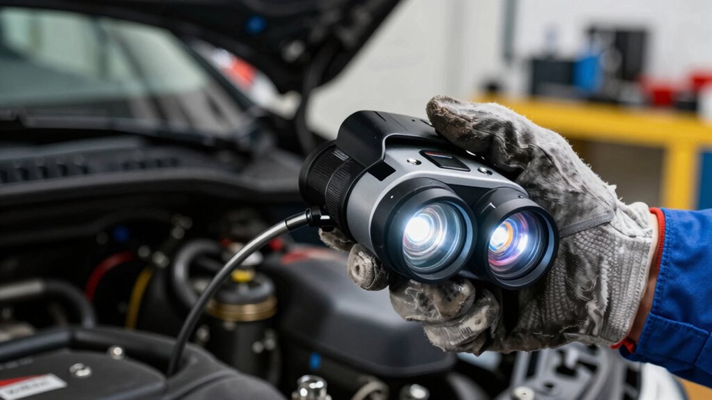 dual lens inspection camera considerations