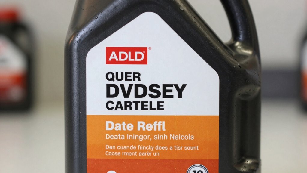 effective gear oil labeling