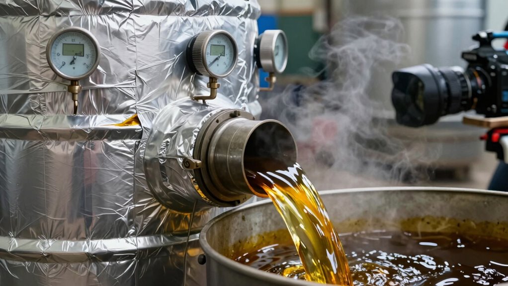 efficient oil heating techniques