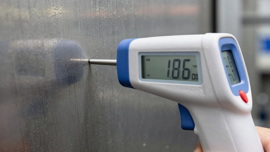 emissivity impacts ir accuracy
