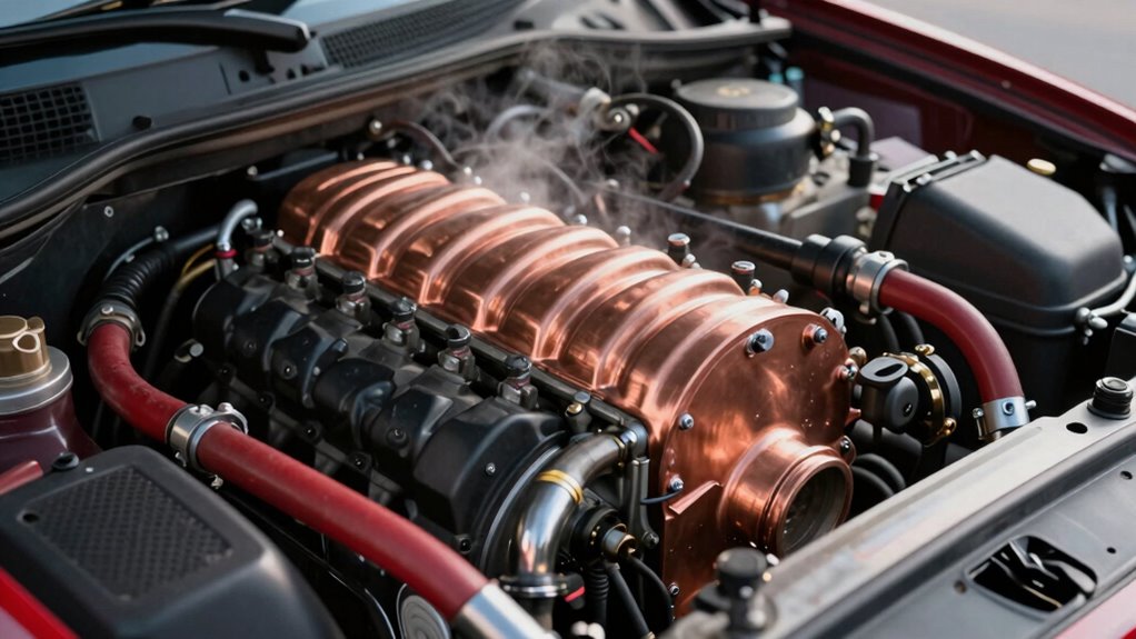 engine heat lingers after shutdown