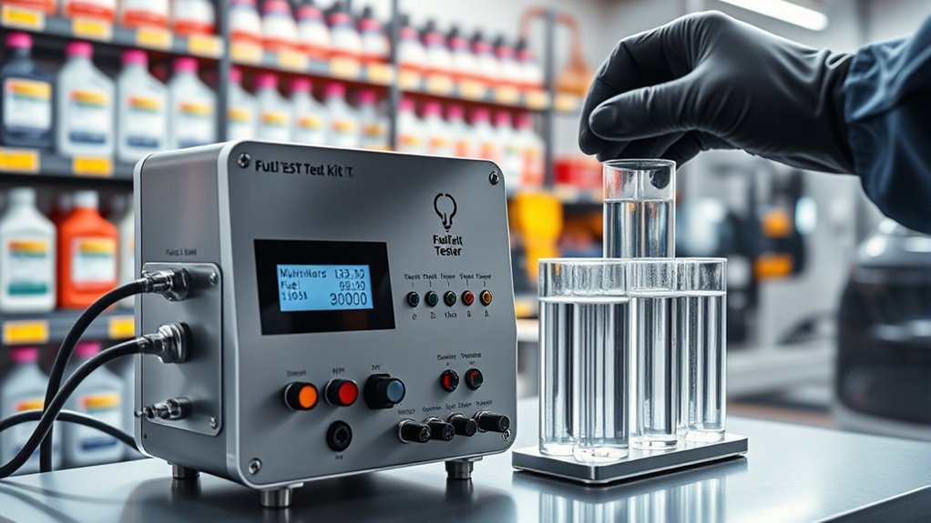 essential fuel test kit features