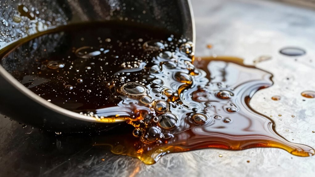 excess oil causes overheating