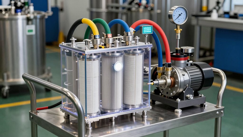 filtration flow compatibility durability