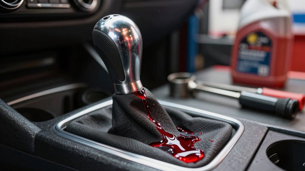 fluid change causes shifting issues