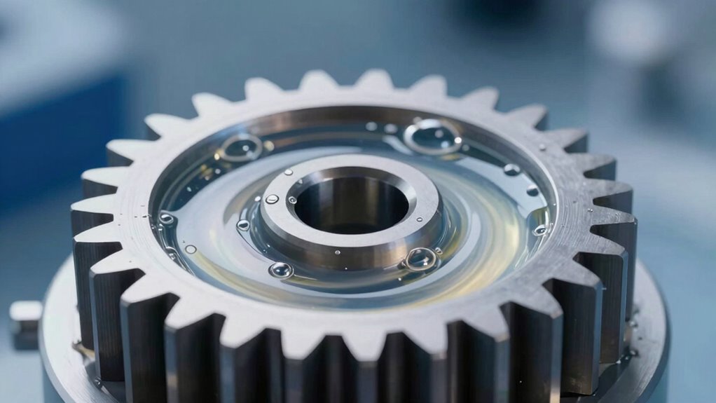 fluid films protect gear surfaces