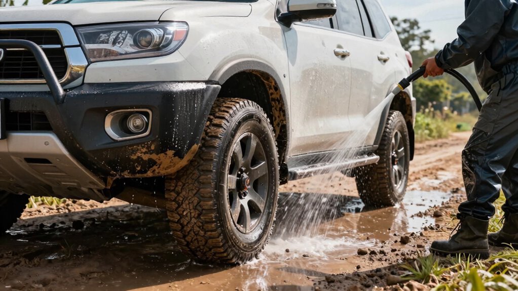 flush vehicle promptly regularly