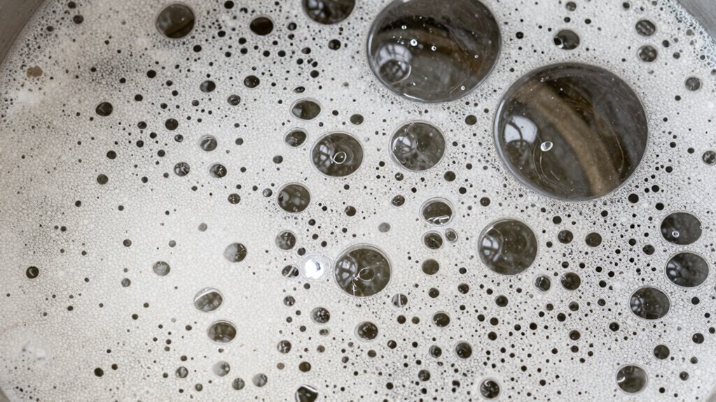 foam formation affects efficiency