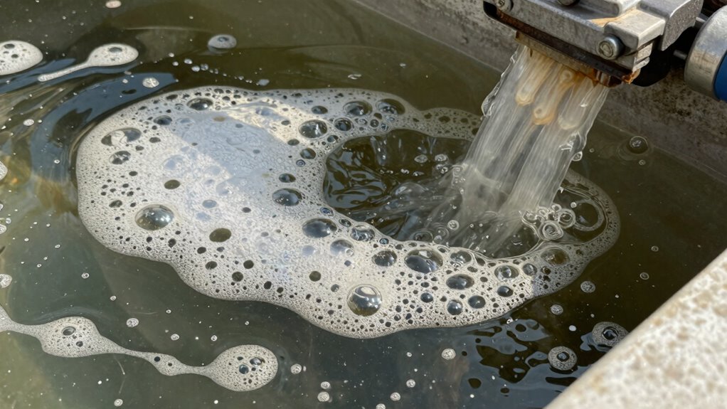 foam vs aeration errors
