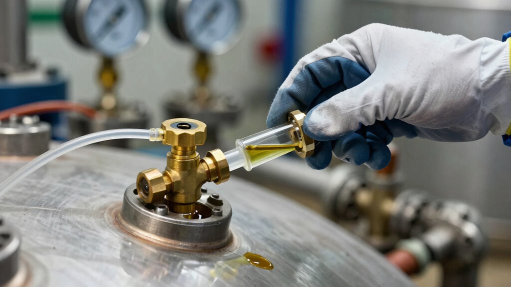 follow proper sampling procedures