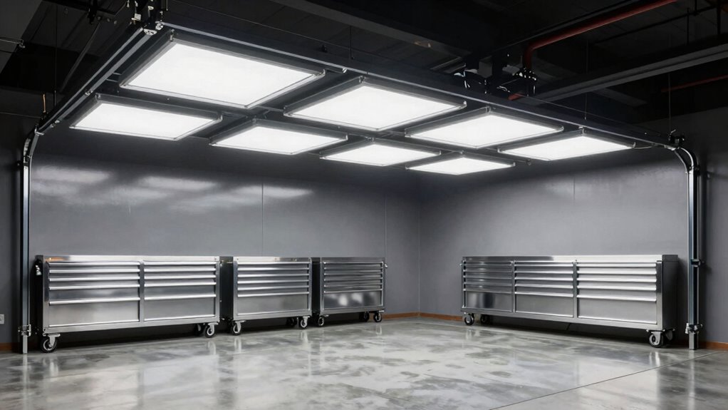garage led lighting factors
