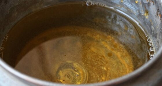 gear oil degradation warning