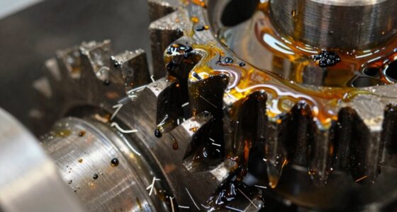 gear oil odor indicates overheating