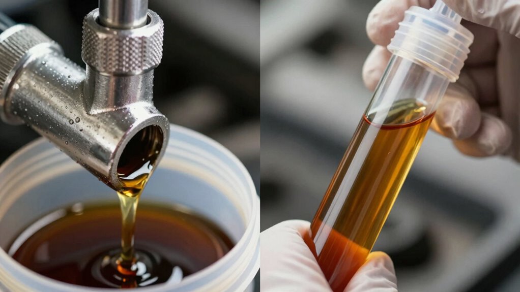 gear oil sampling techniques