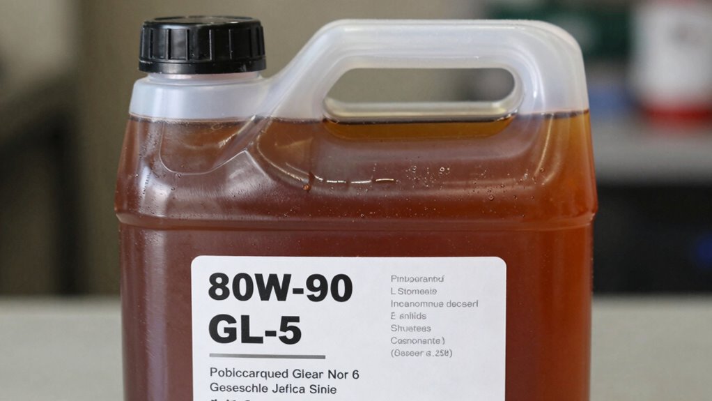 gear oil selection considerations