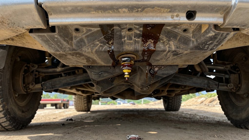 heat dirt oil degradation