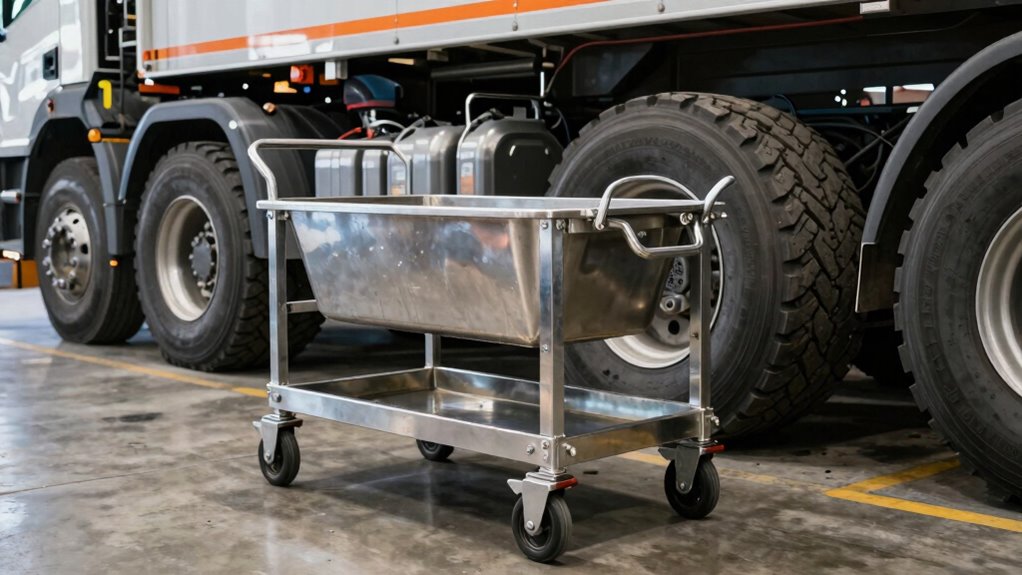 heavy duty truck oil caddy considerations